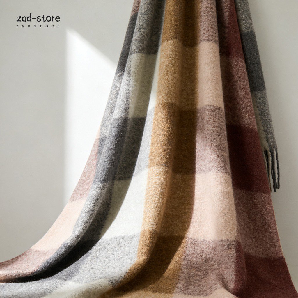 Coral-Fleece-Decke als Bettüberwurf