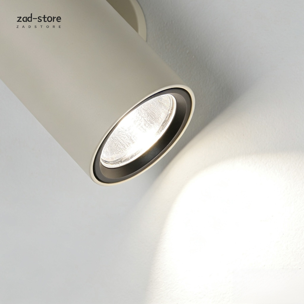 Flexible Deckenbeleuchtung mit Schienenstrahler