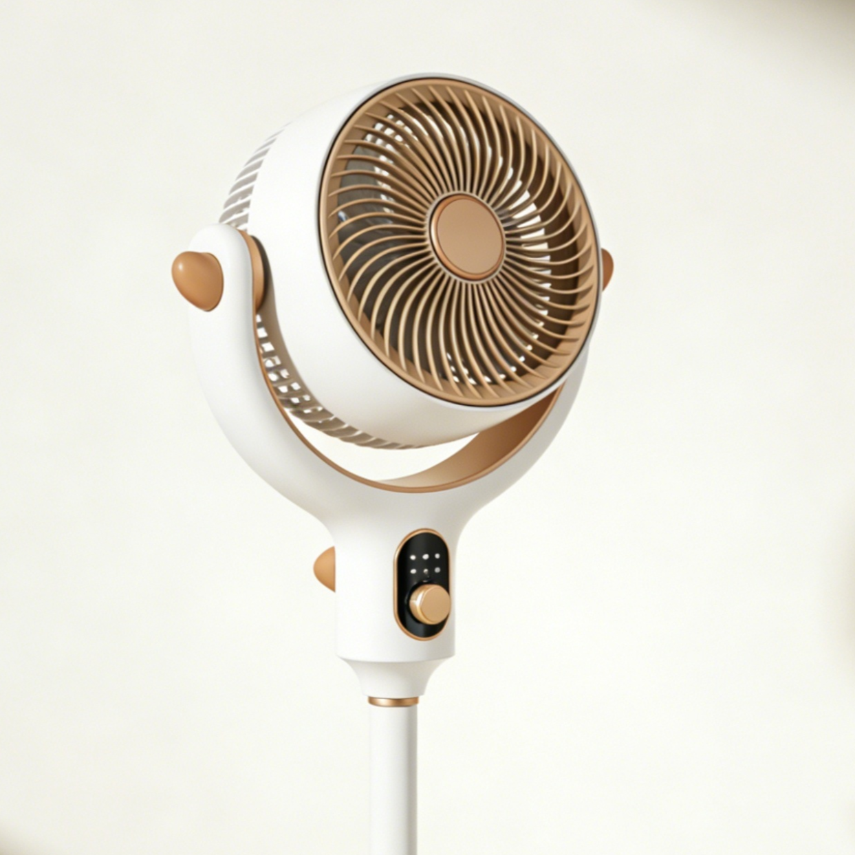 Leiser Haushaltsventilator mit modernem Design