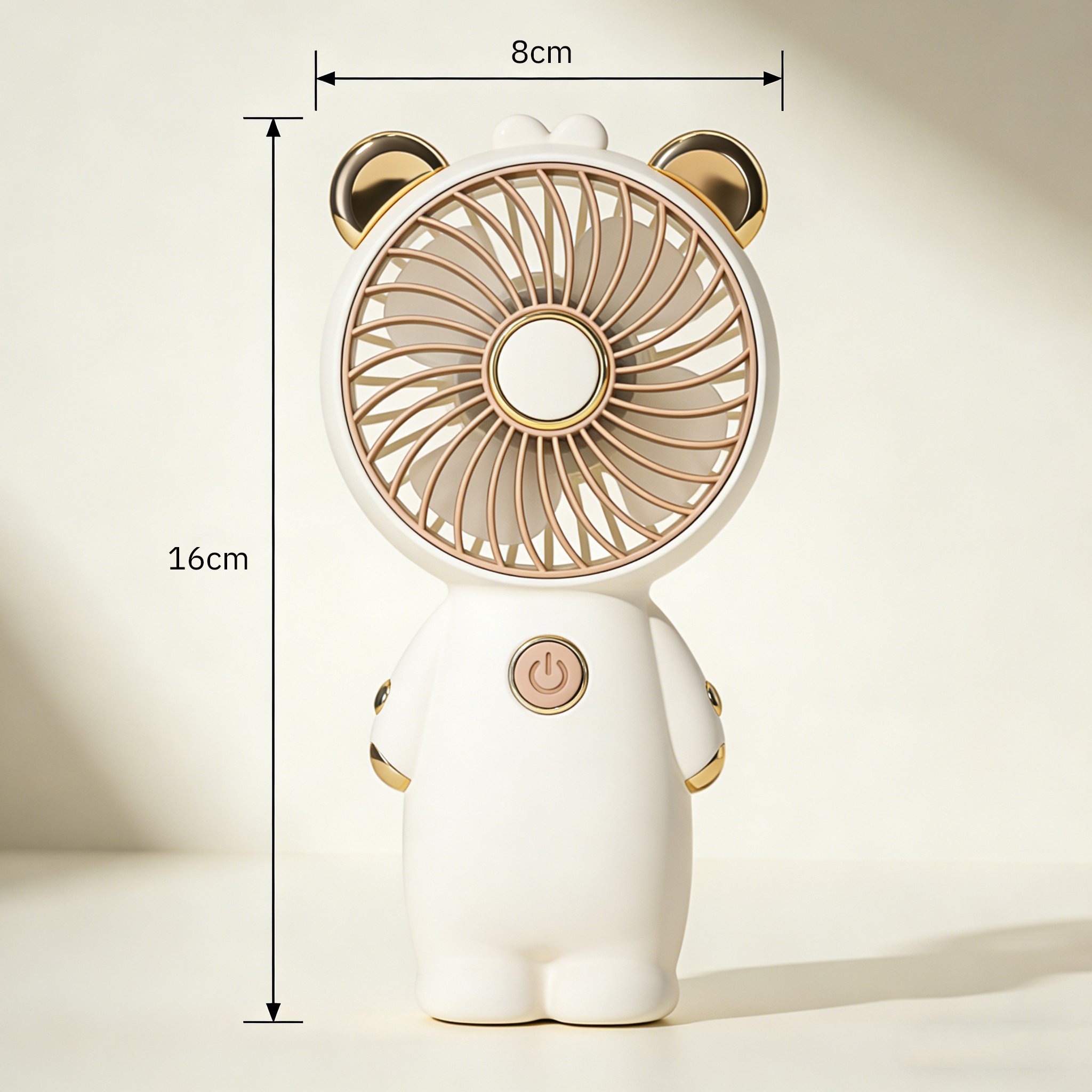 Handventilator mit mehreren Geschwindigkeitsstufen