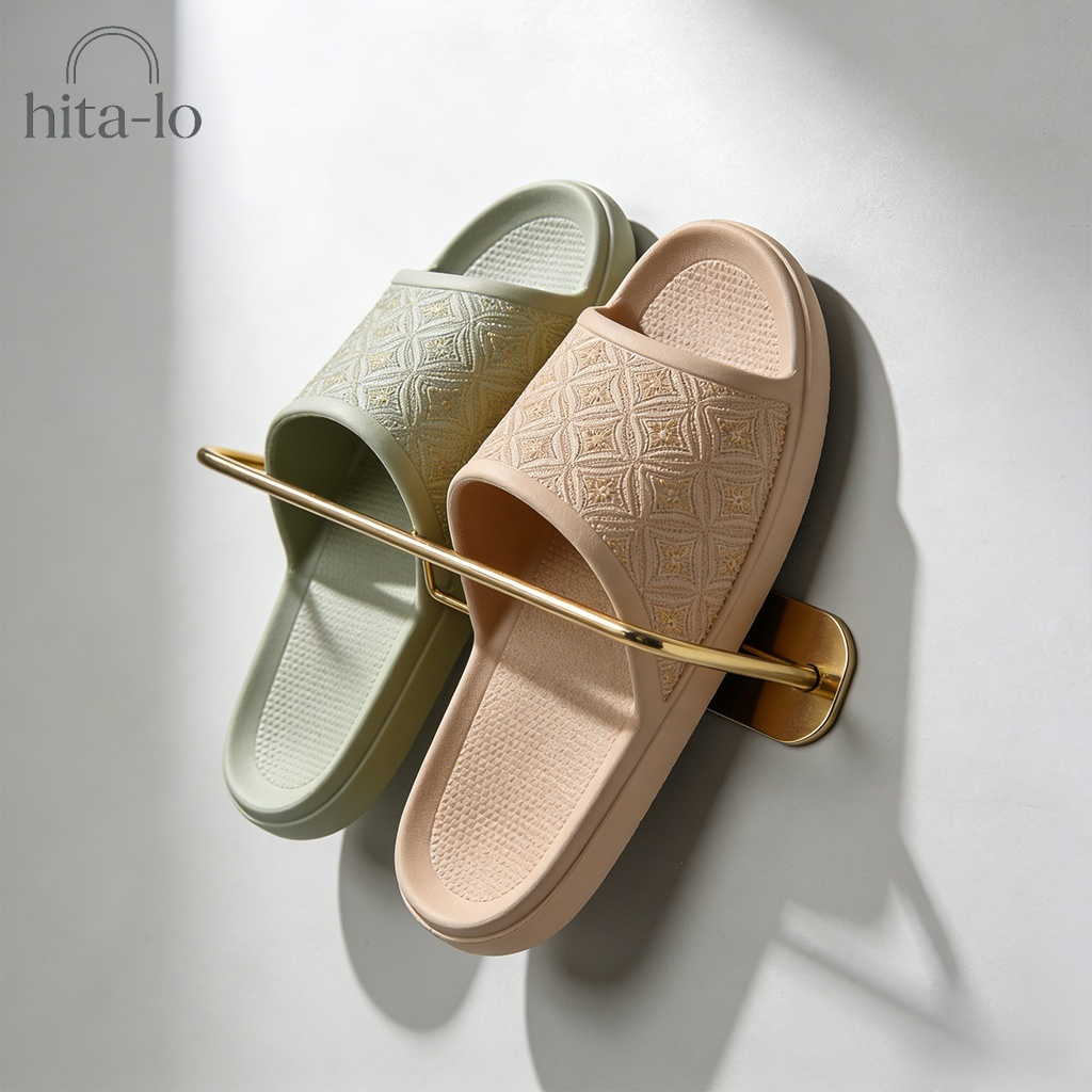 Badezimmer-Hausschuhhalterungen ohne Bohren (3er-Set)