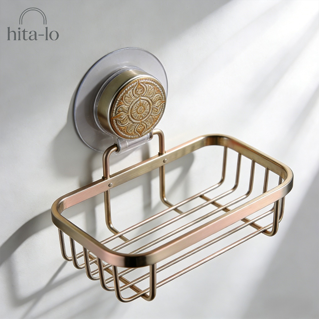 Badezimmerregal mit Saugnapf – kein Bohren erforderlich