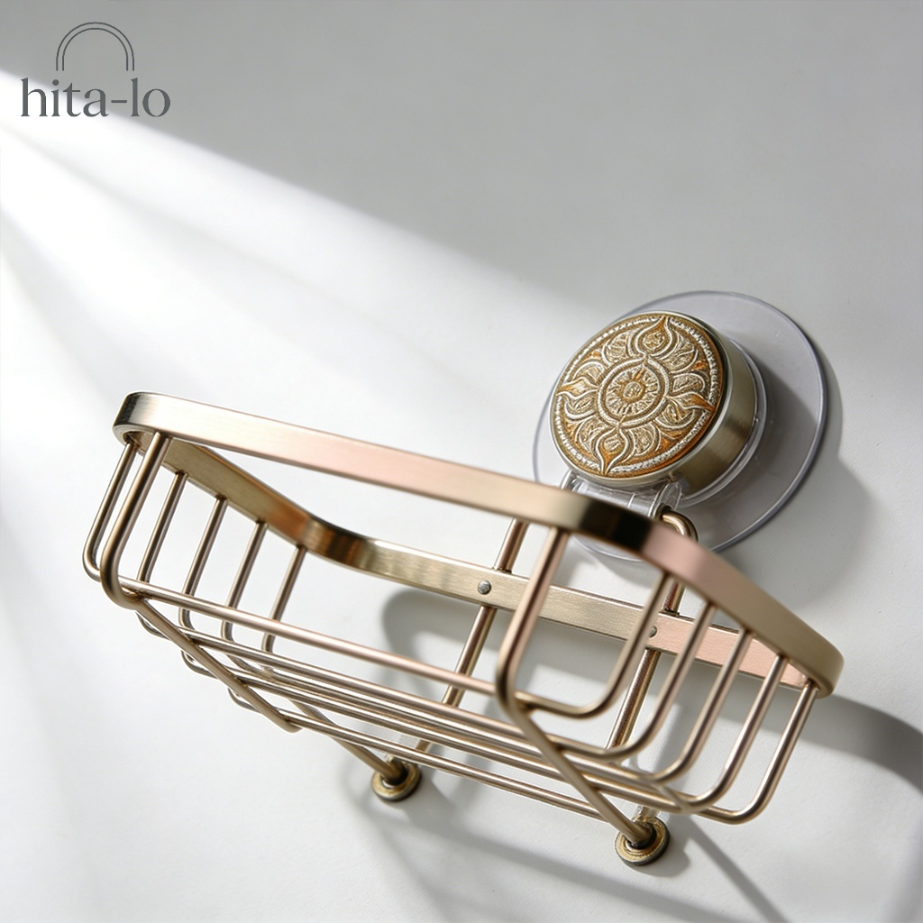 Badezimmerregal mit Saugnapf – kein Bohren erforderlich