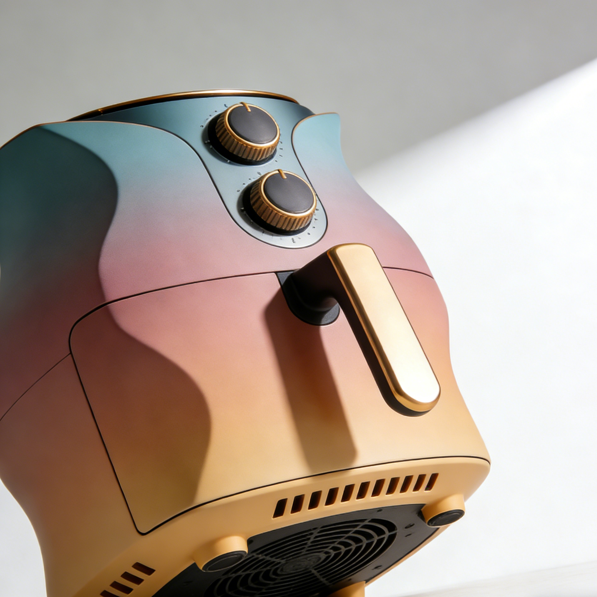 Intelligente Heißluftfritteuse für Zuhause