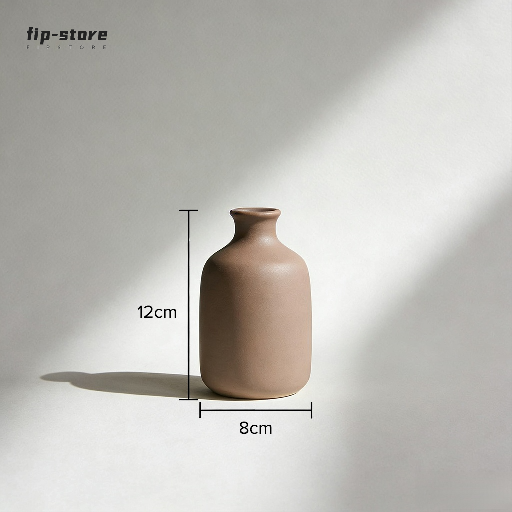 Stilvolle Blumenvase aus Keramik