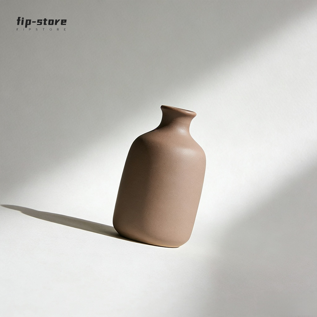 Moderne Keramikvase als Dekoration