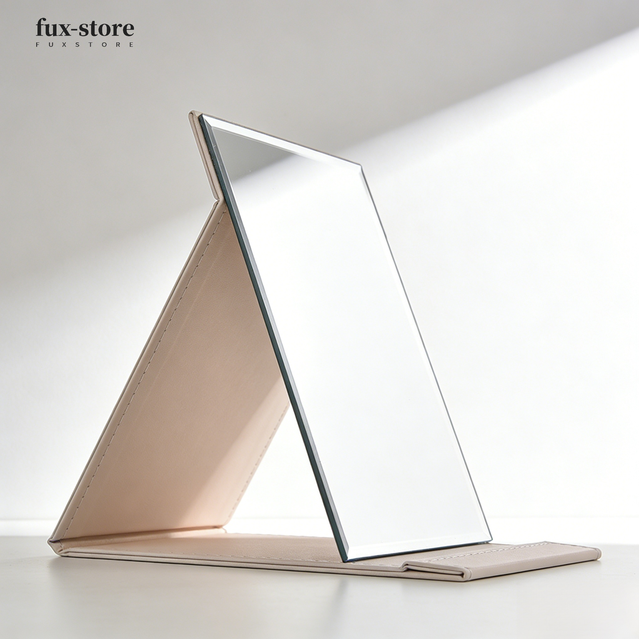 Tragbarer, faltbarer Schminkspiegel (Slim-Version)