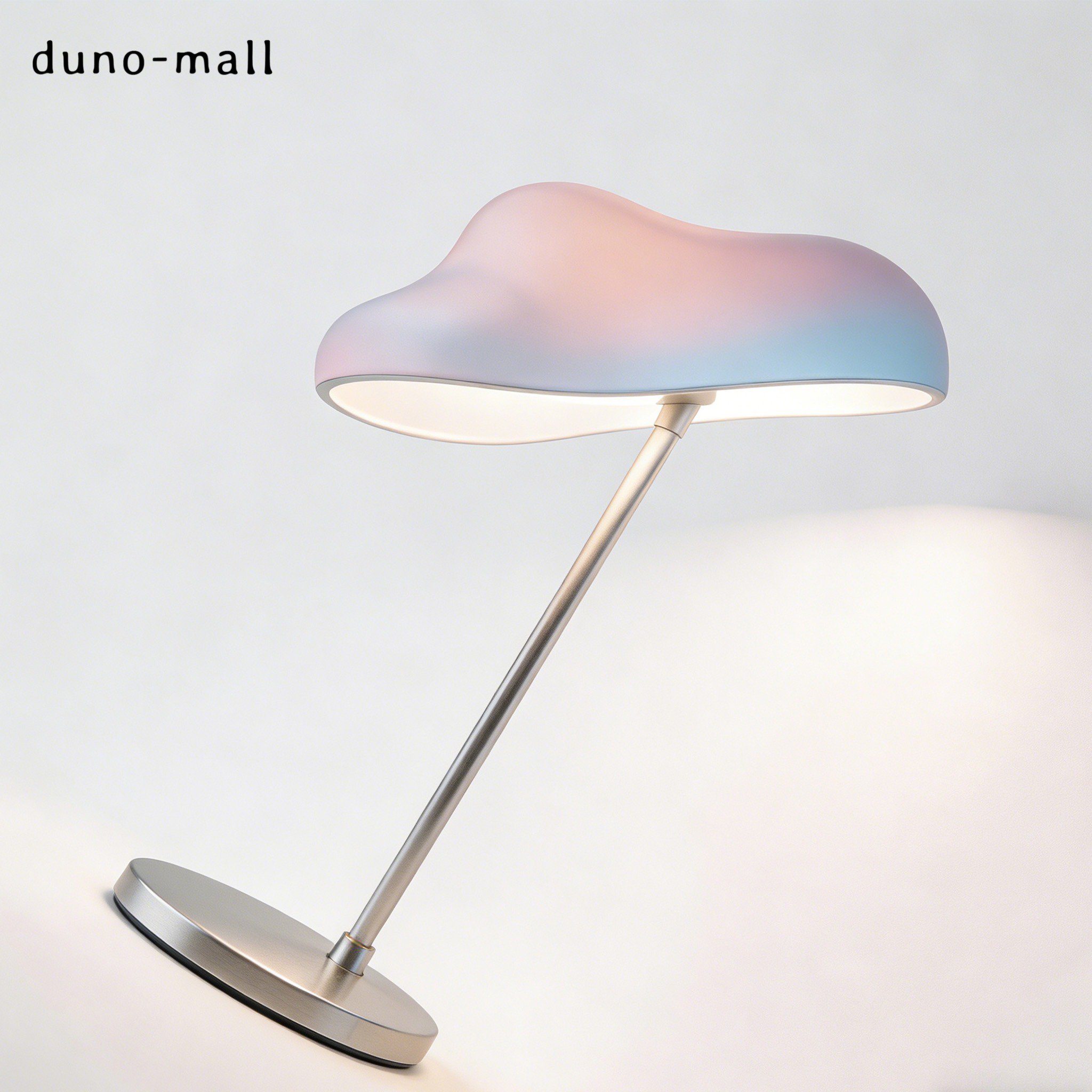 Close-up of cloud lamp emitting soft light