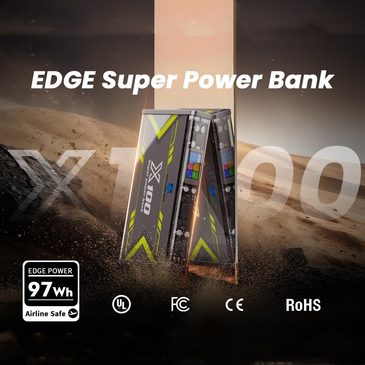 Edge: Super 520W PowerBank with Wattage Display
