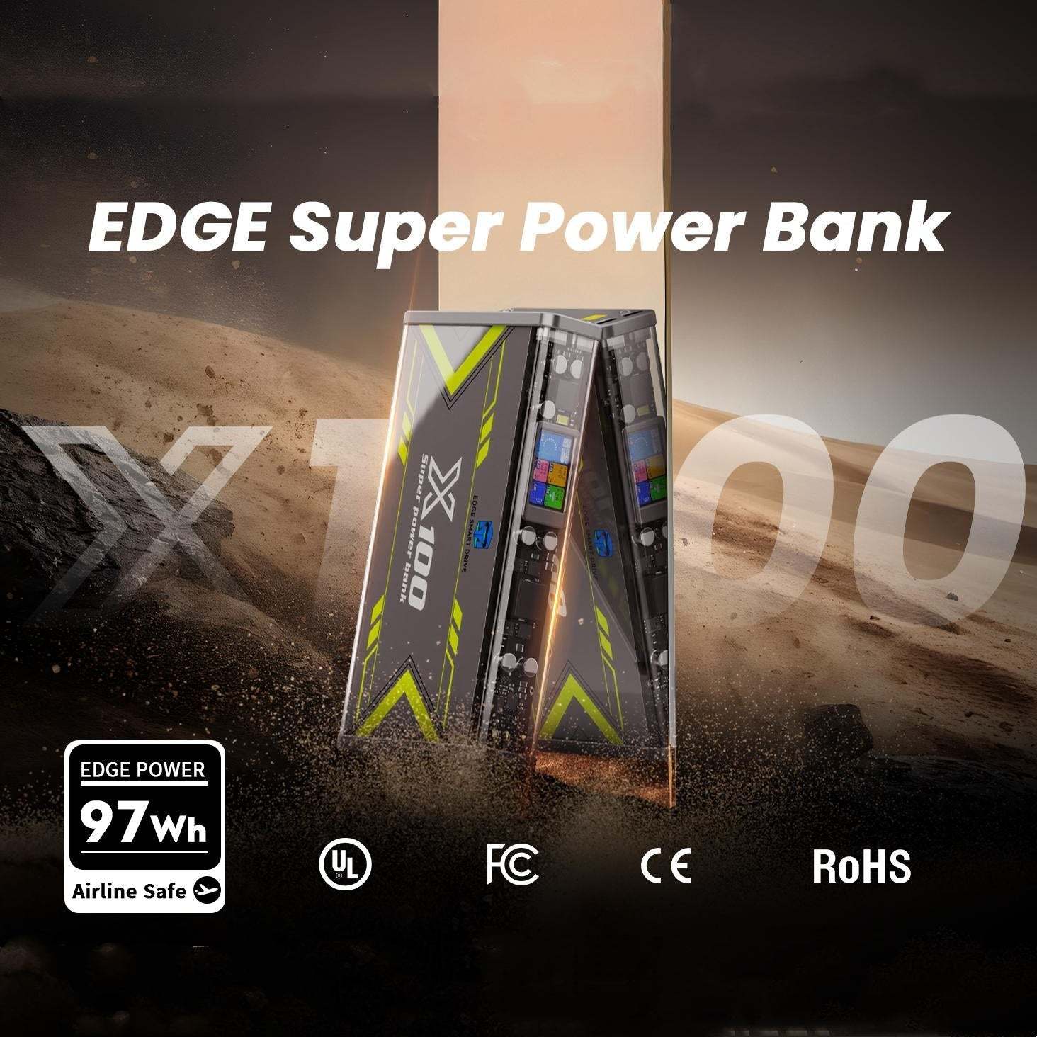 Edge: Super 520W PowerBank with Wattage Display