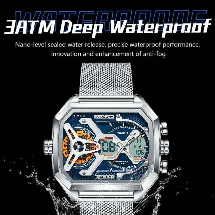 Unique Dual Movement Watch