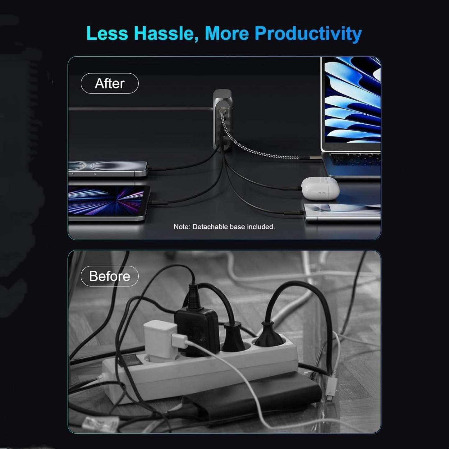 188W USB-C 5Ports GaN PD3.1 Fast Charger