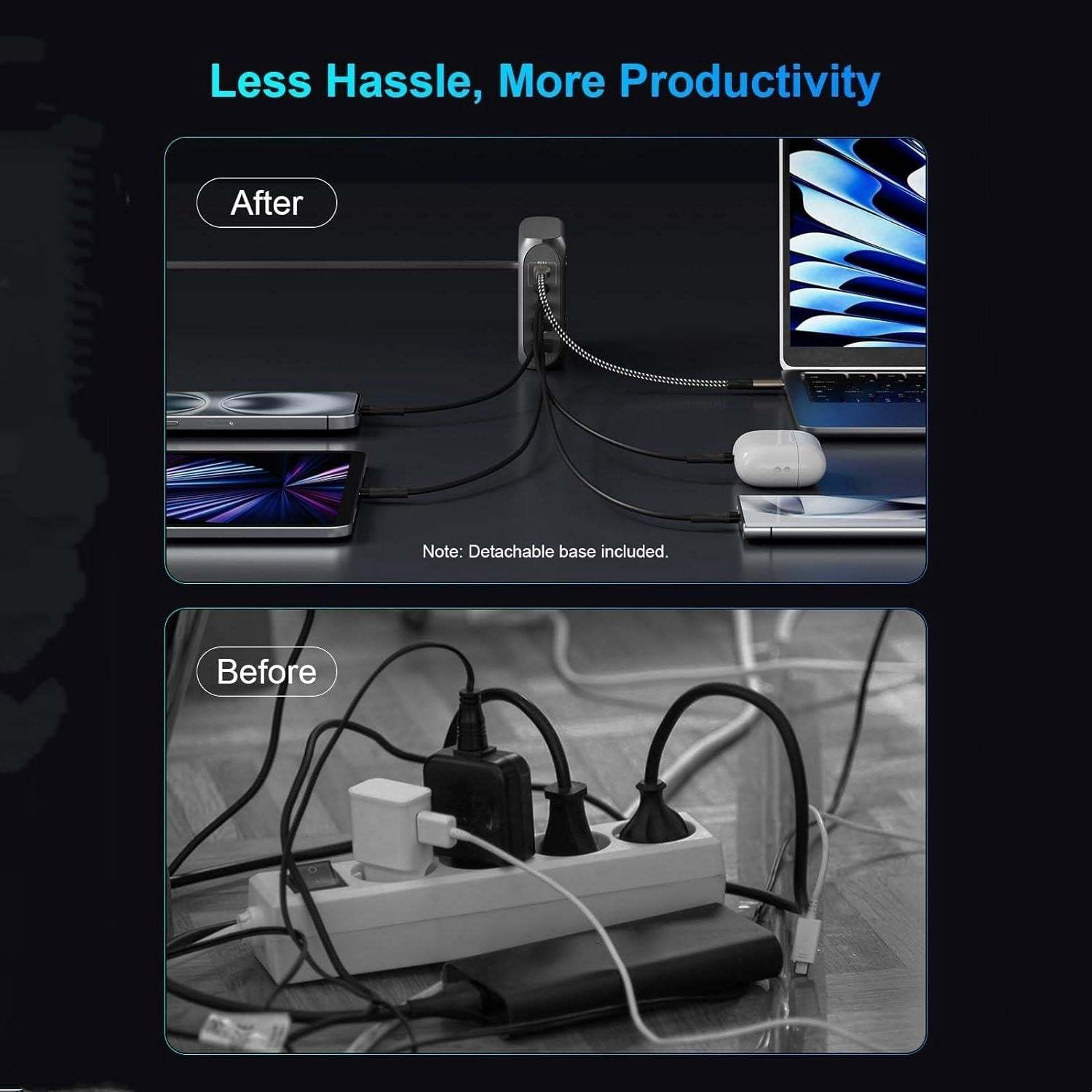 188W USB-C 5Ports GaN PD3.1 Fast Charger