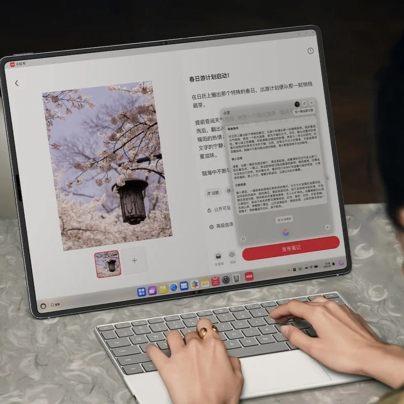 Huawei Matebook Fold Ultimate Design : A New Era of Flodable Computing Beigns