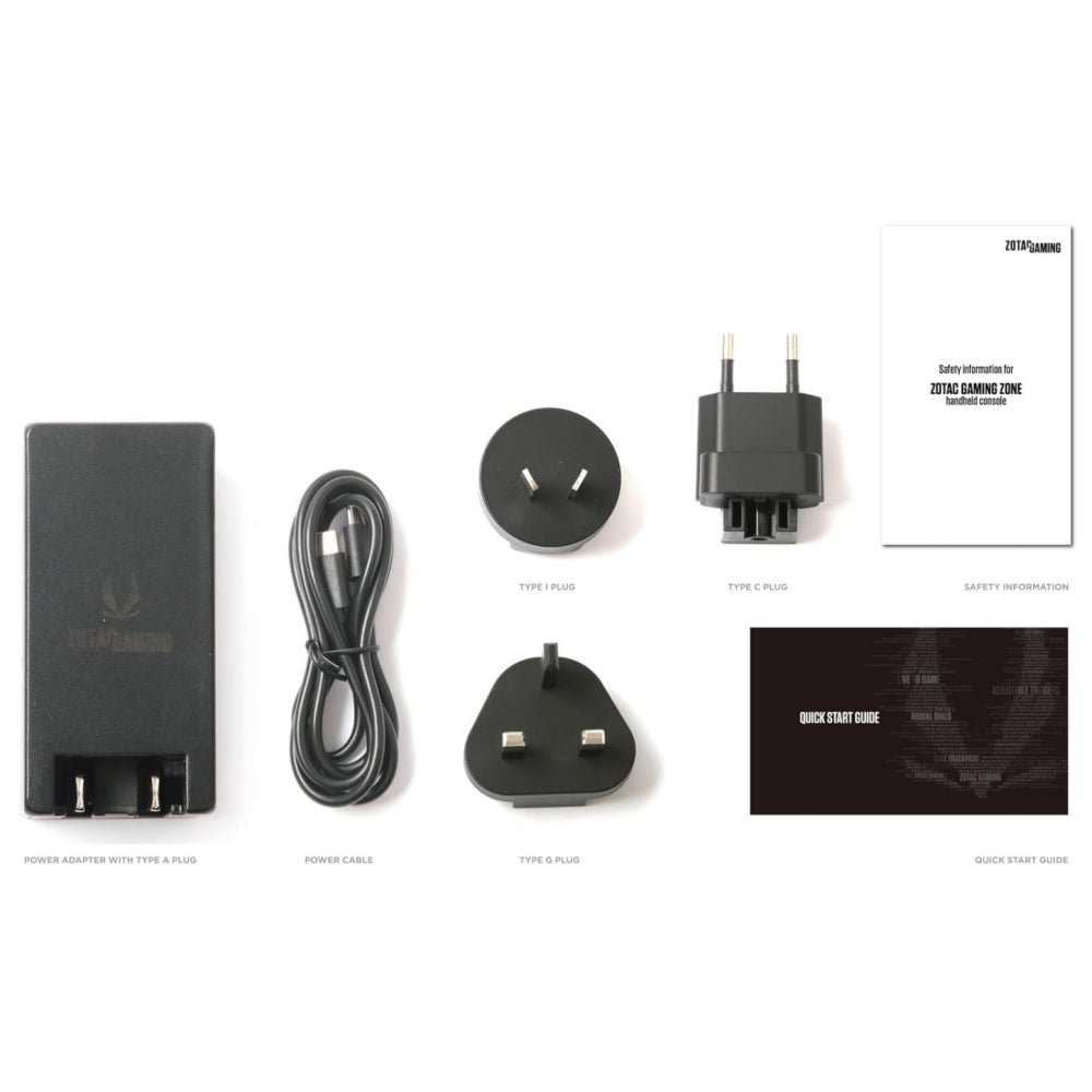 ZOTAC Portable PC Gaming Console with AMD 8840U,AMOLED,16GB LPDDR5X