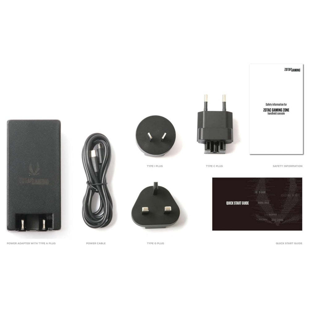 ZOTAC Portable PC Gaming Console with AMD 8840U,AMOLED,16GB LPDDR5X