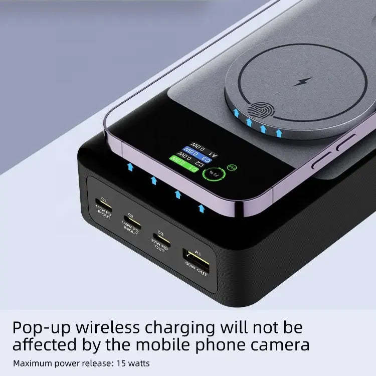 Flash Pro Ultra: 280W Magnetic Powerbank With OLED Screen