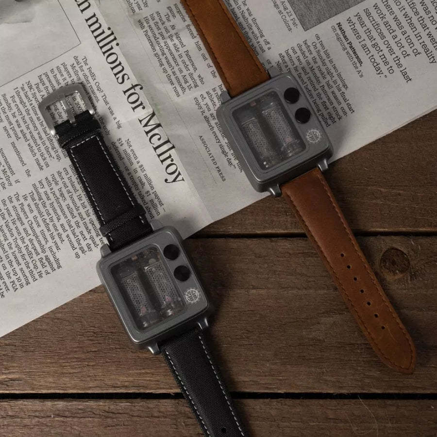 Timeless Elegance Meets Retro Tech: The BTF Nixie Watch