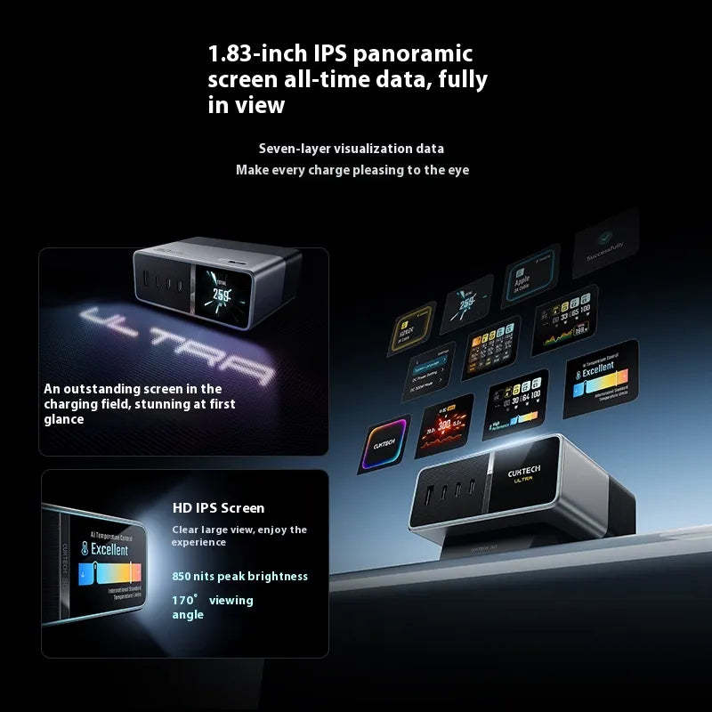 CUKTECH 30 Super Energy Station 300W Ultra Screen Display