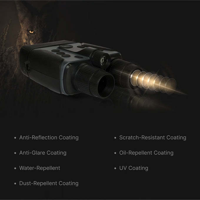 YASHICA:Binocular Night Vision Capture Night in 4K