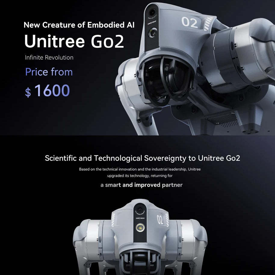 Unitree Go2 New Creature of Embodied AI Robot Dog