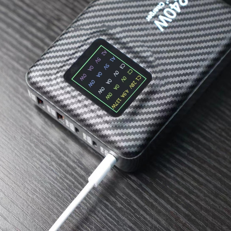 PD240W Powerful 5-in-1 GaN Display Charger