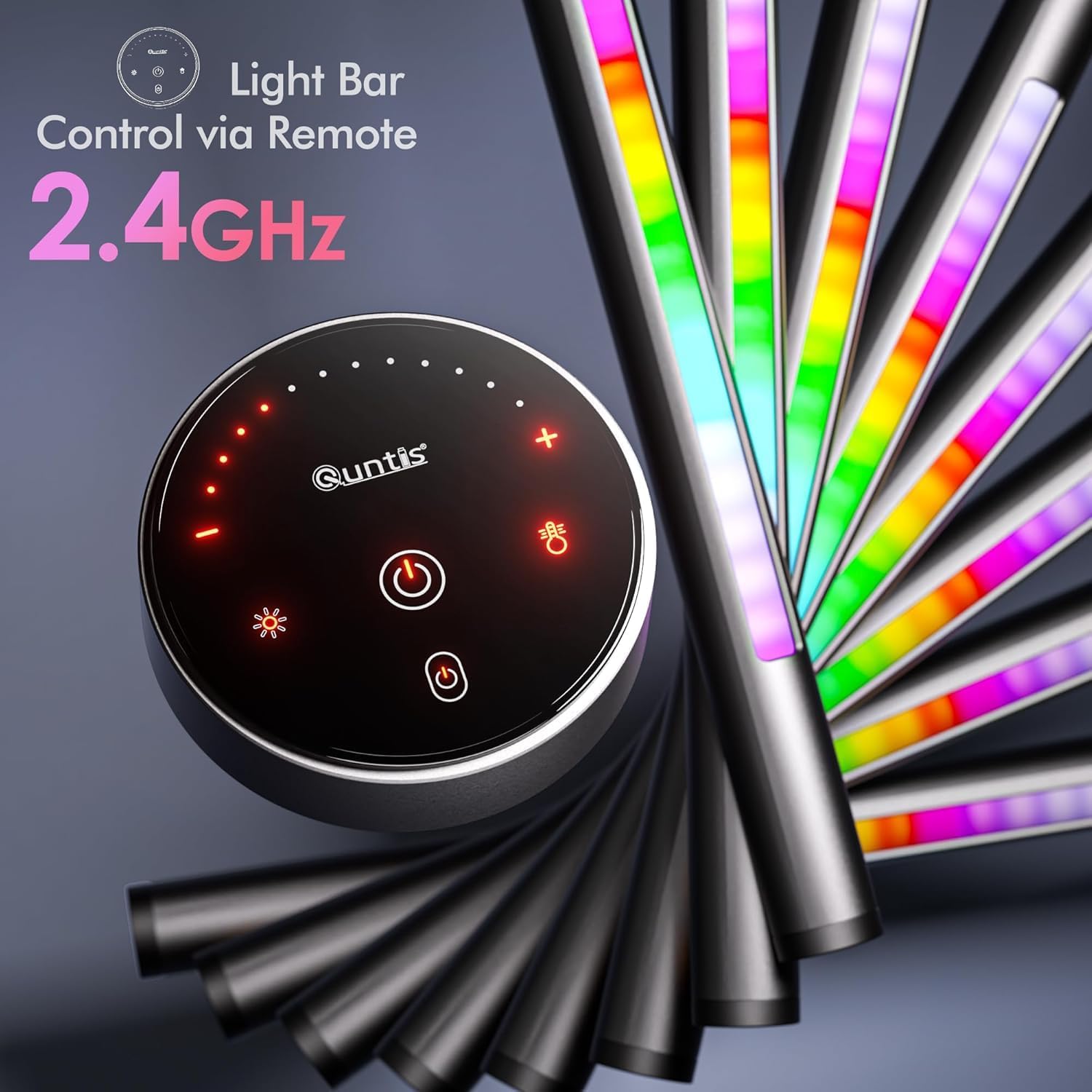 Quntis RGB Pro+ 15 Modes Monitor Light Bar with Remote