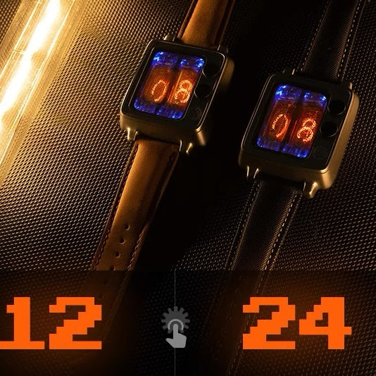 Timeless Elegance Meets Retro Tech: The BTF Nixie Watch