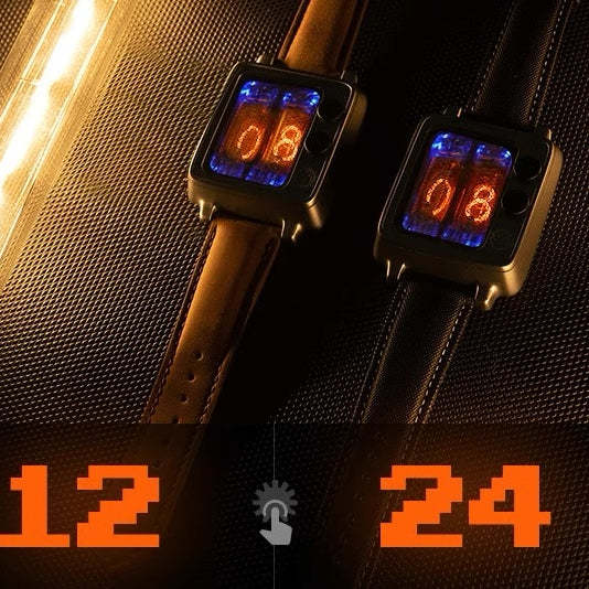 Timeless Elegance Meets Retro Tech: The BTF Nixie Watch