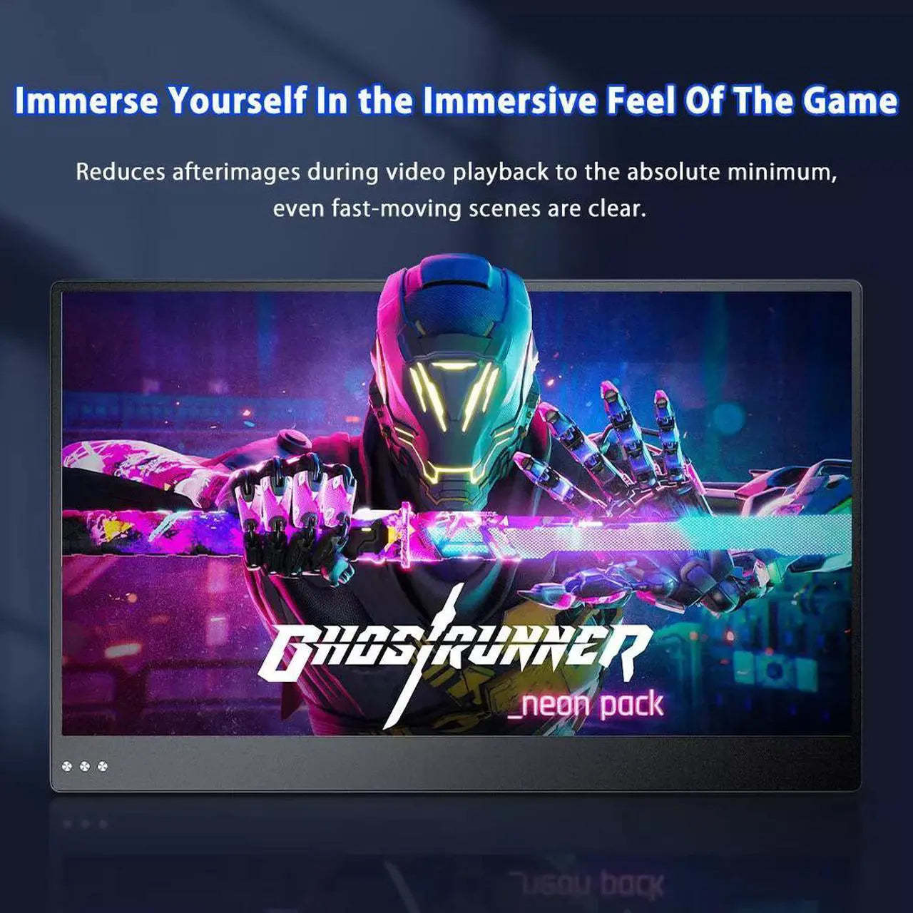 Ultra Slim 13.3" Portable Monitor IPS 4K UHD Laptop Monitor