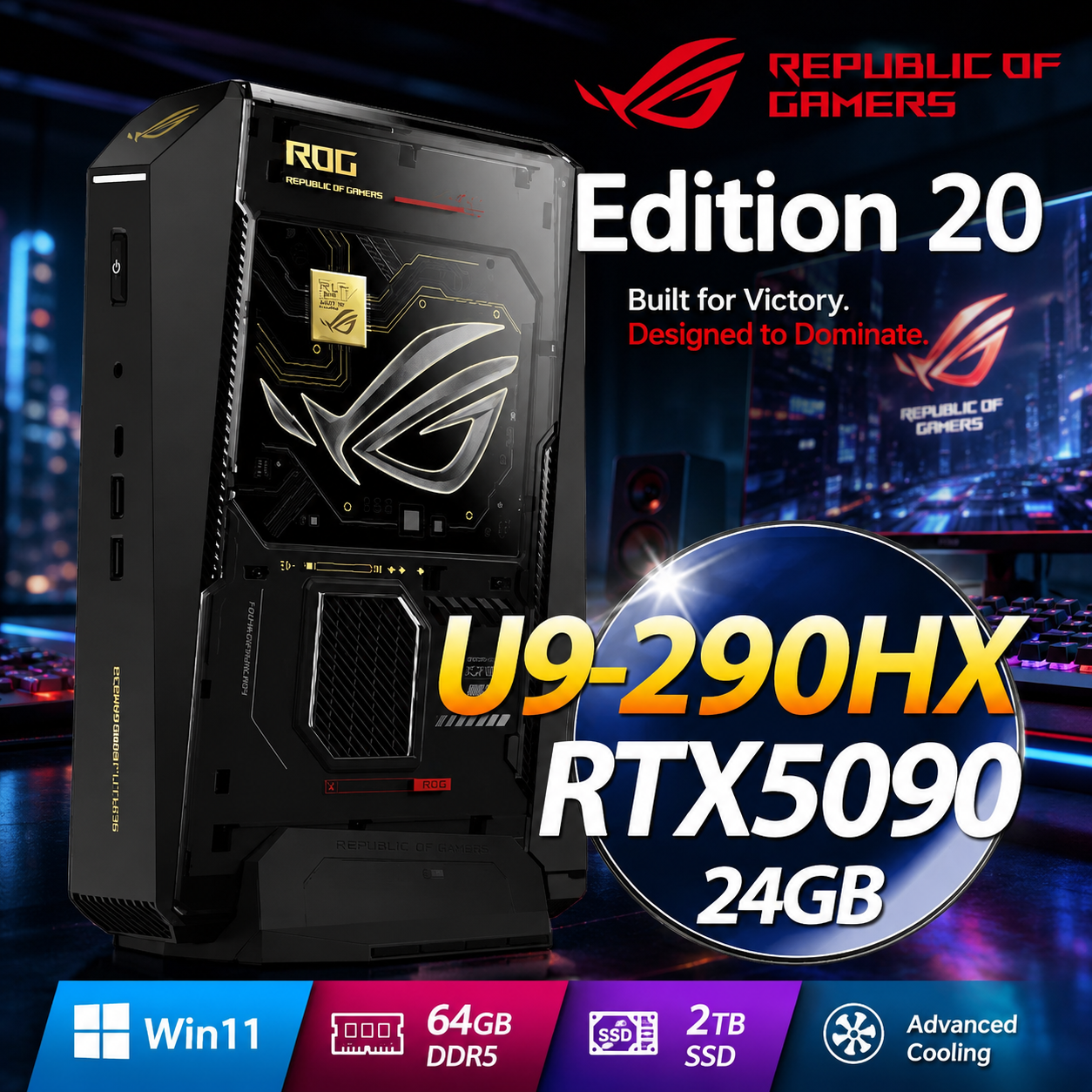 ASUS ROG NUC 16 Gaming Mini PC