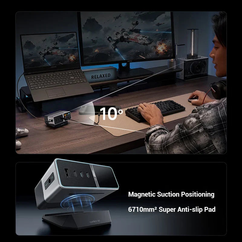 CUKTECH 30 Super Energy Station 300W Ultra Screen Display