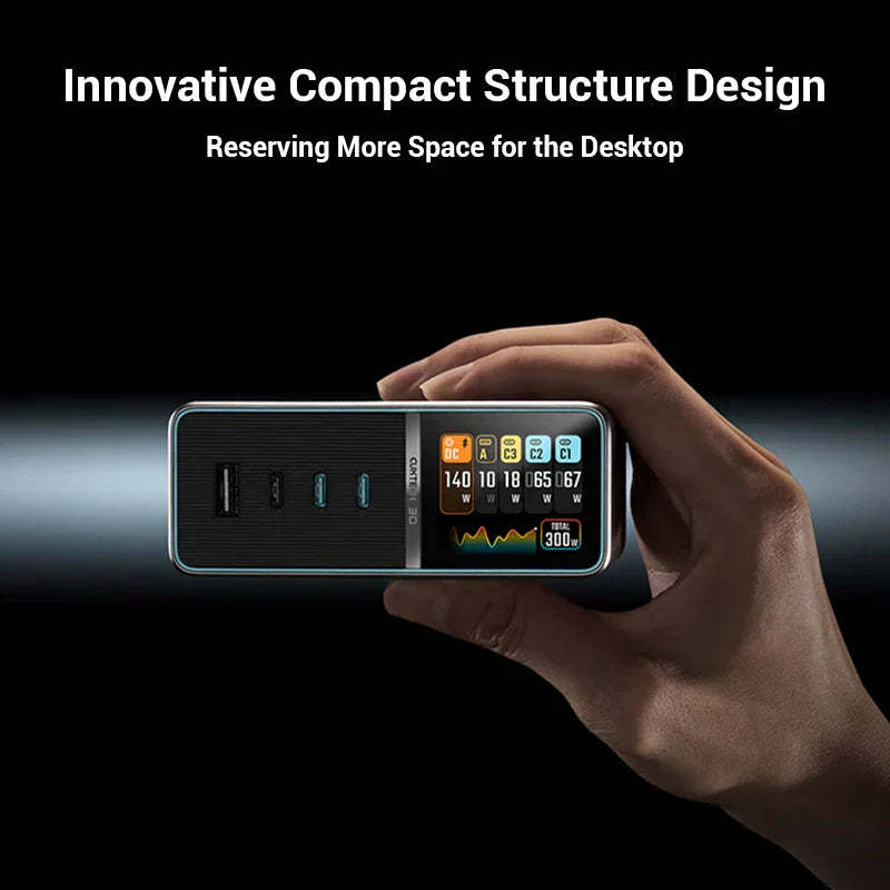 CUKTECH 30 Super Energy Station 300W Ultra Screen Display