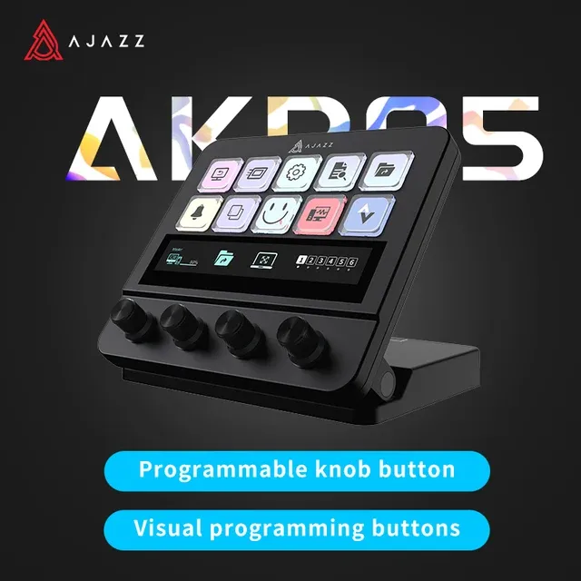 Multi-Function 10keys Desktop Assistant Visual Macro Keyboard