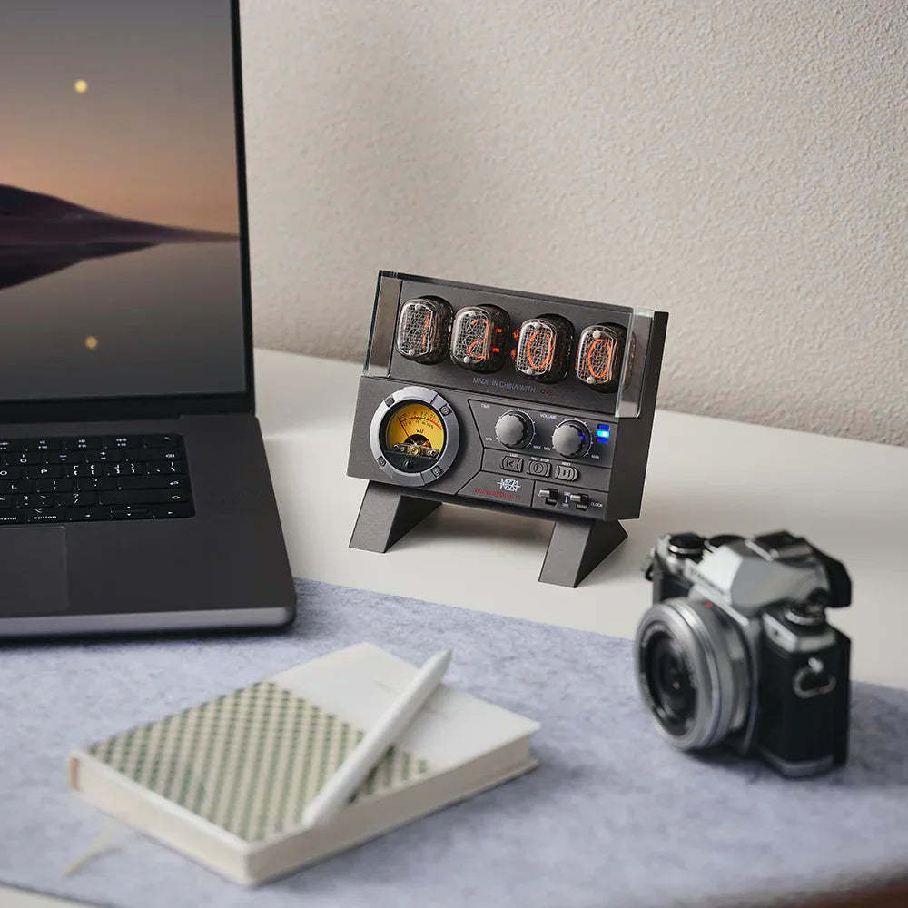 NixieX: the Authentic IN-12 Nixie Tube Clock and Speaker