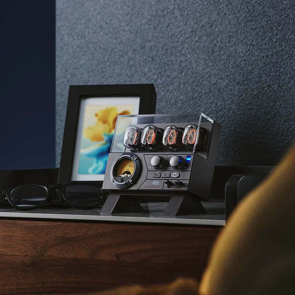 NixieX: the Authentic IN-12 Nixie Tube Clock and Speaker