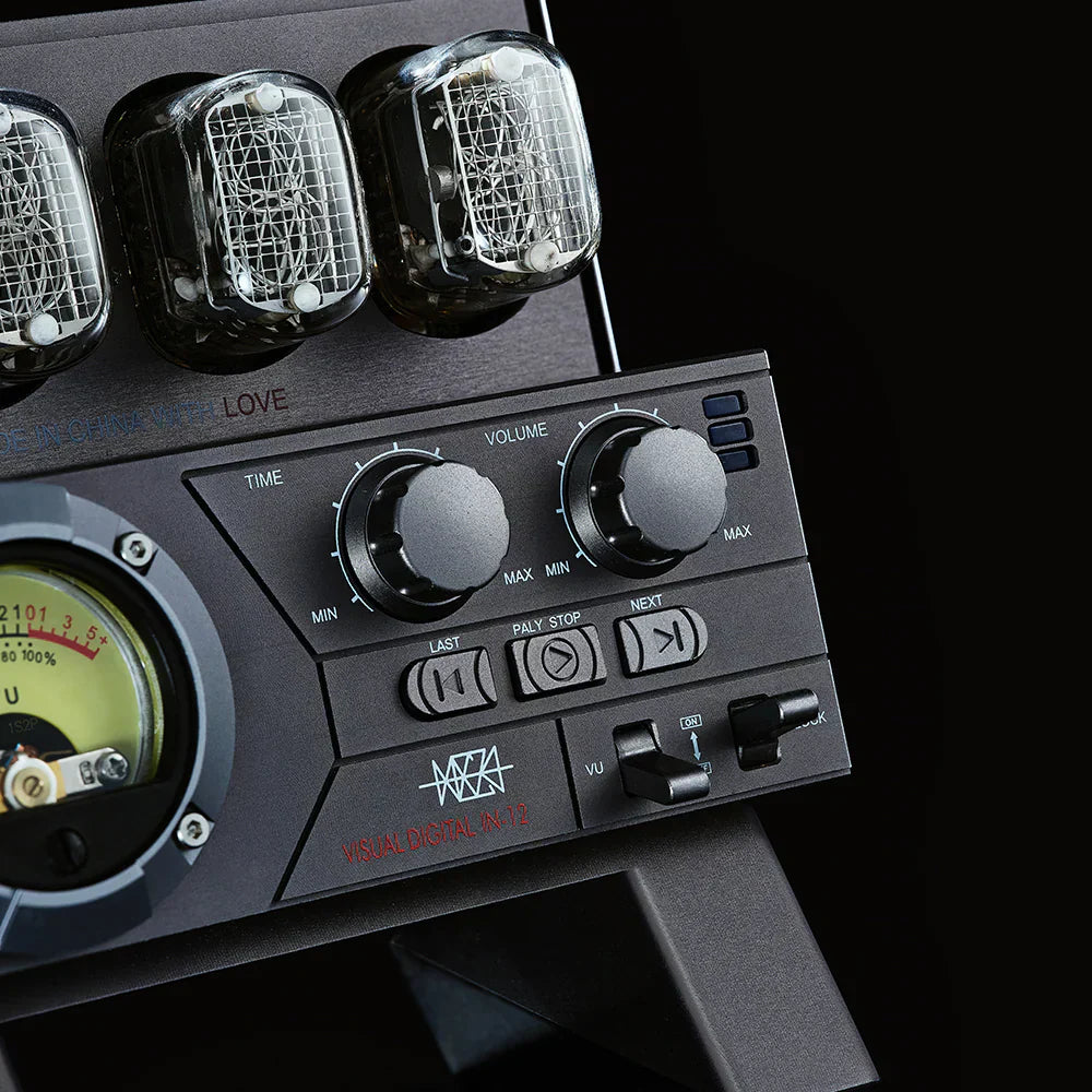 NixieX: the Authentic IN-12 Nixie Tube Clock and Speaker