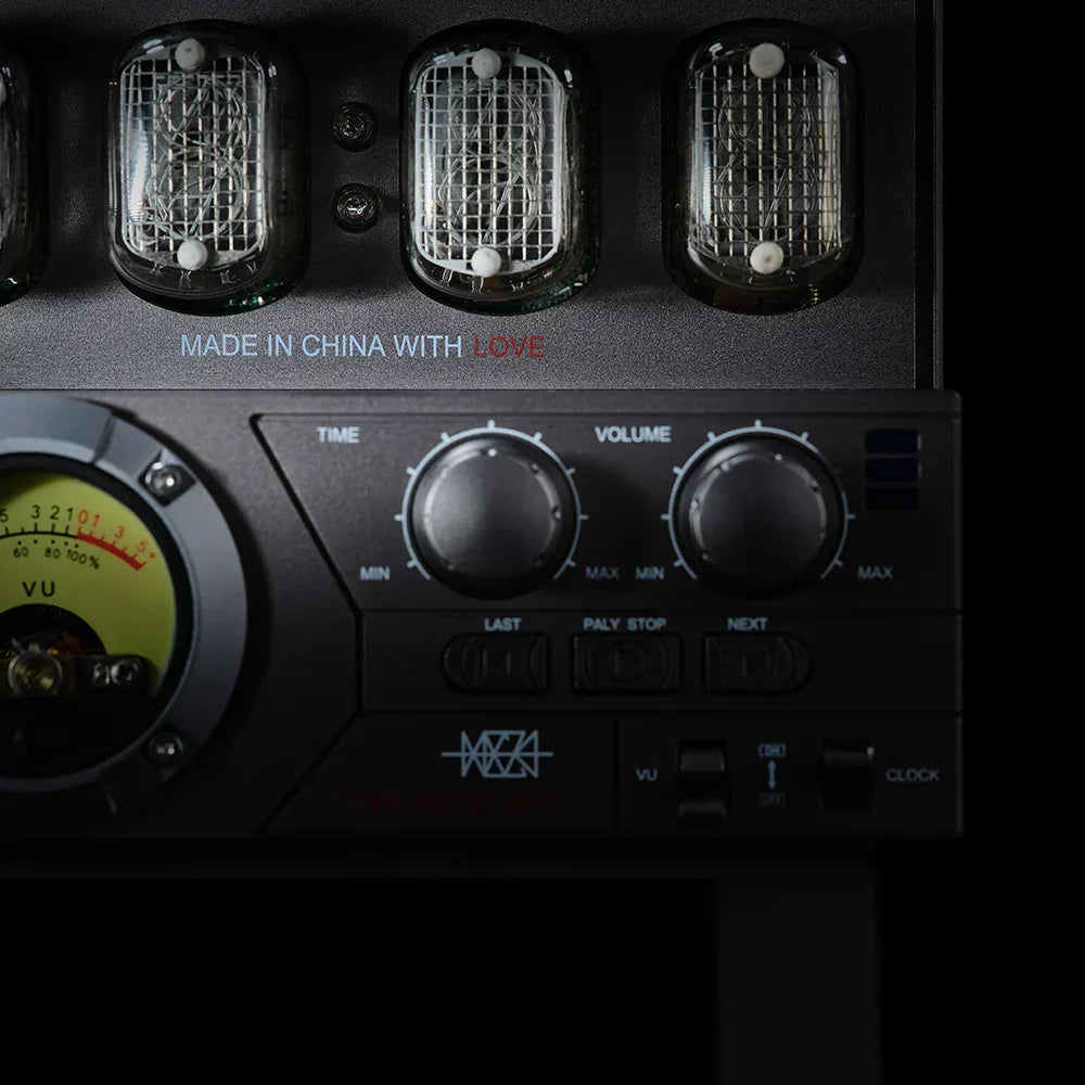 NixieX: the Authentic IN-12 Nixie Tube Clock and Speaker