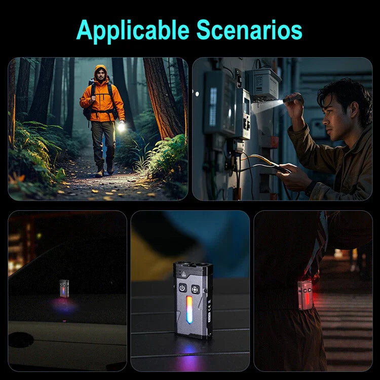 Multi-Functional and Compact EDC Flashlight