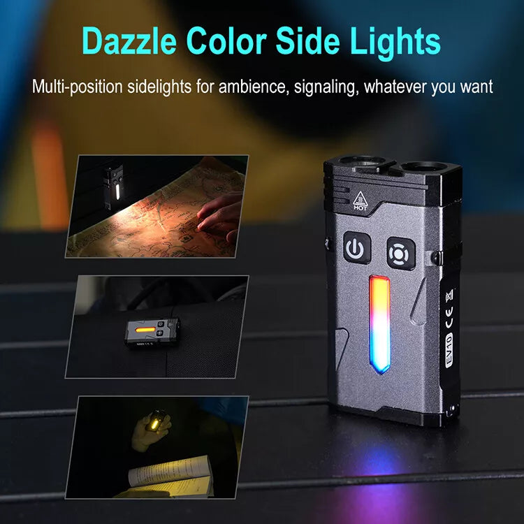 Multi-Functional and Compact EDC Flashlight