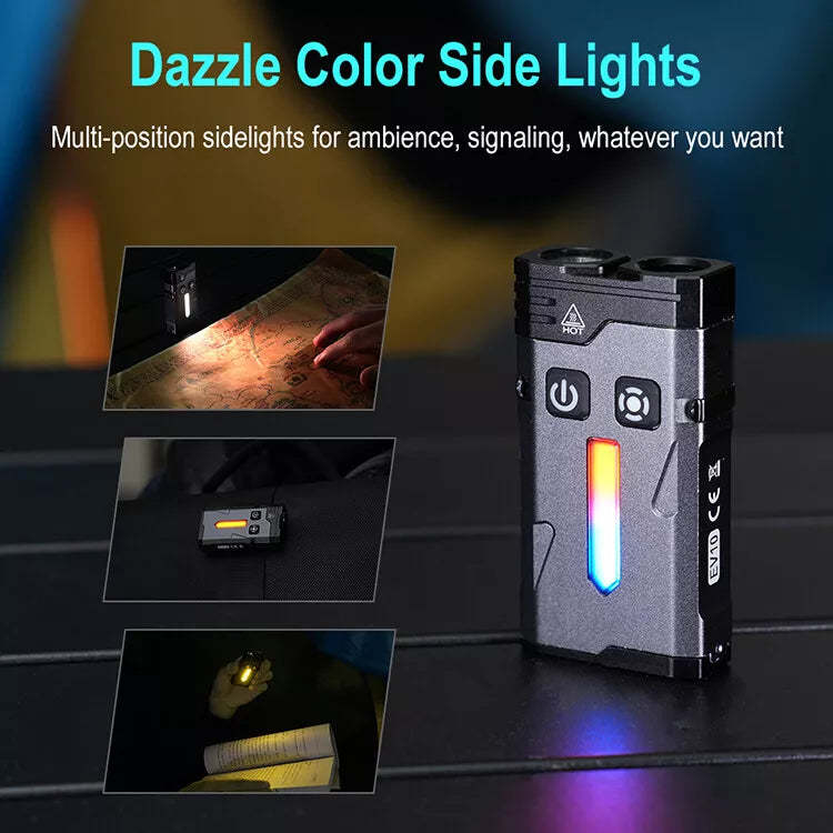 Multi-Functional and Compact EDC Flashlight