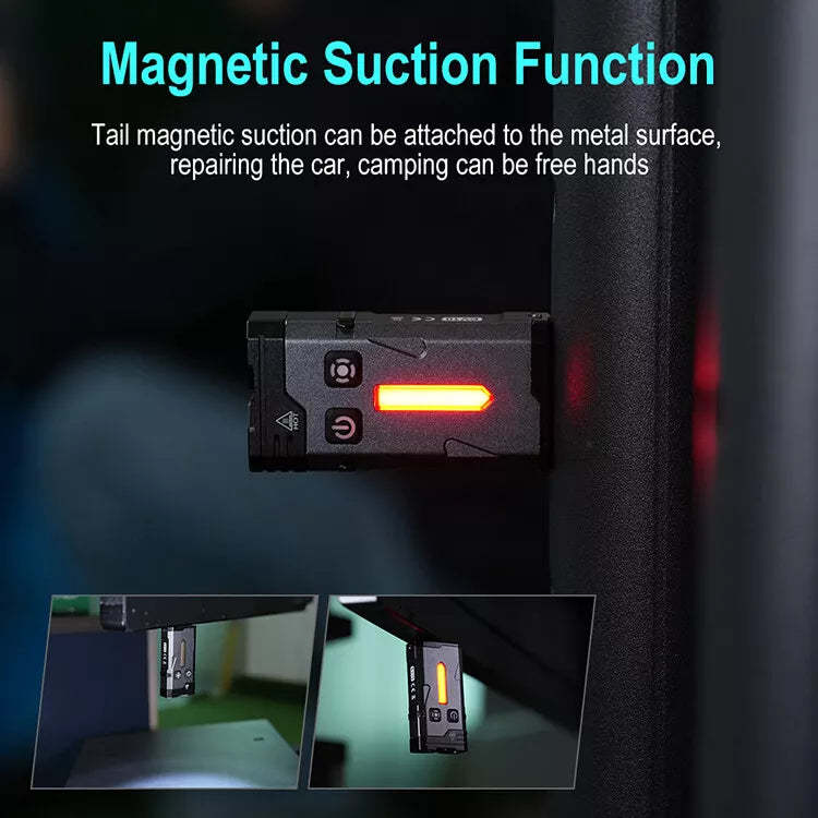 Multi-Functional and Compact EDC Flashlight