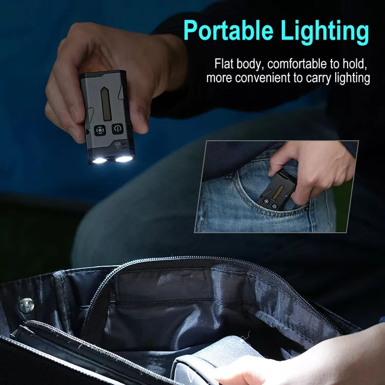 Multi-Functional and Compact EDC Flashlight