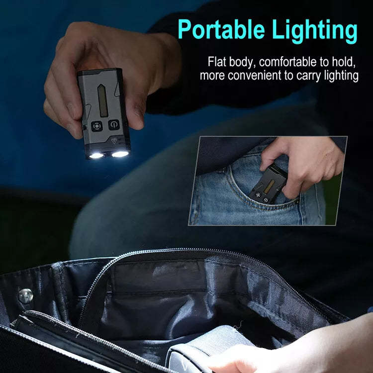 Multi-Functional and Compact EDC Flashlight