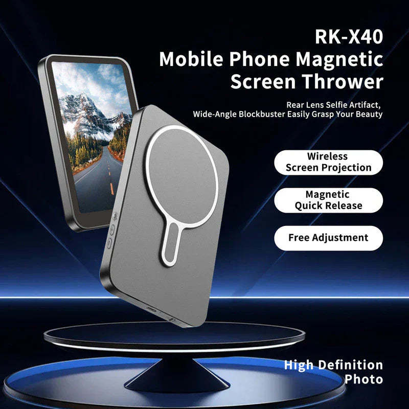 Wireless Magnetic Screen Thrower : Capture Every Moment
