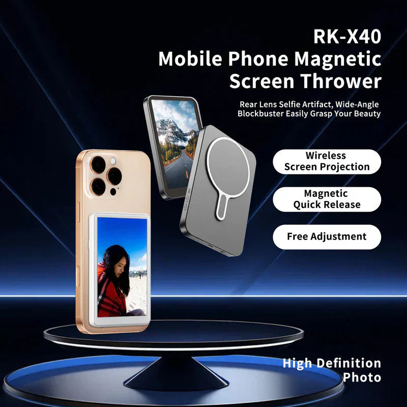 Wireless Magnetic Screen Thrower : Capture Every Moment