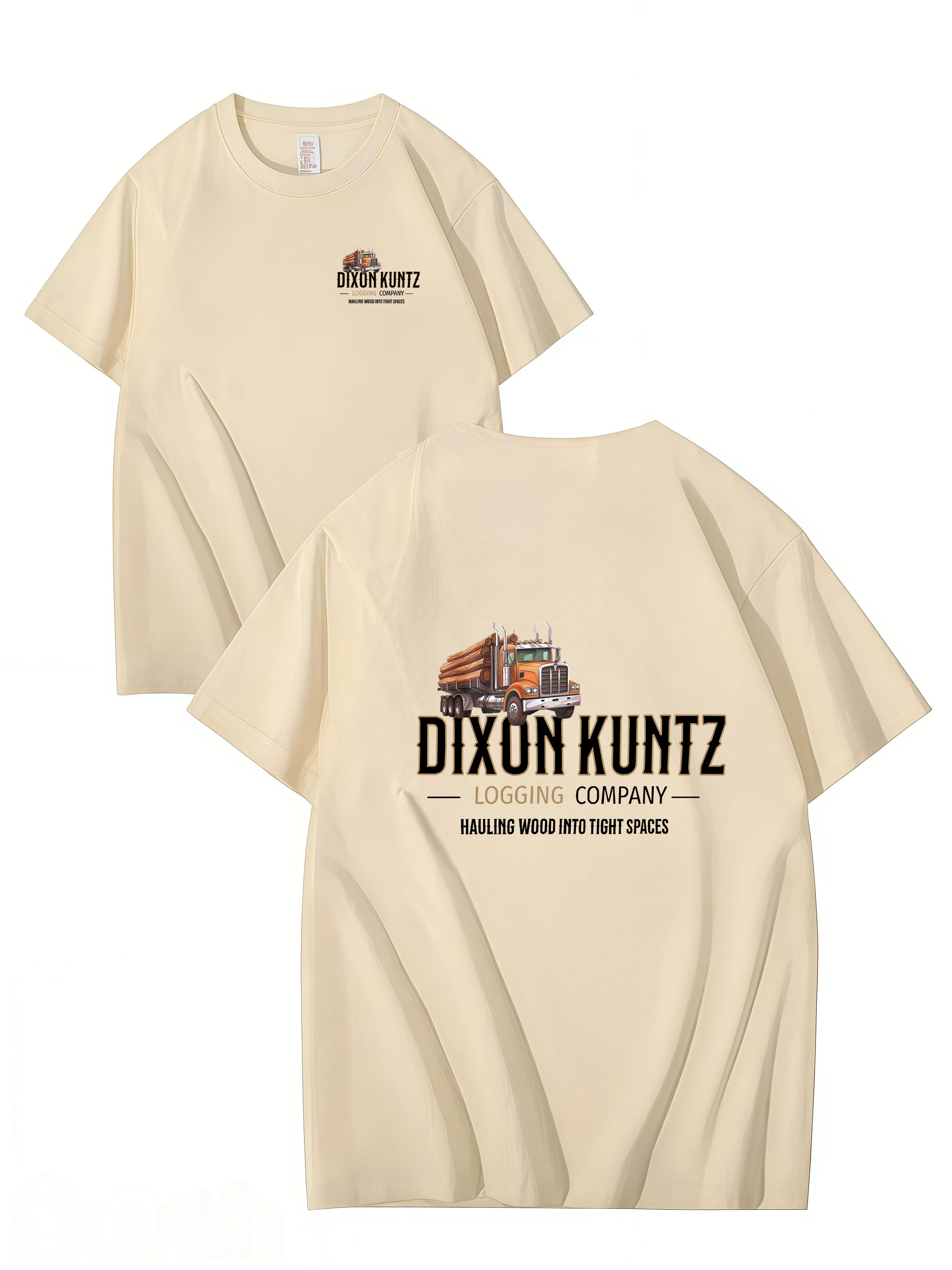 DIXON KUNTZ LOGGING COMPANY, Funny name shirt, Unisex Cotton