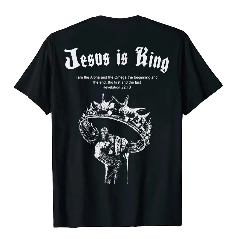 Christianartworkshop Jesus is King T-shirt