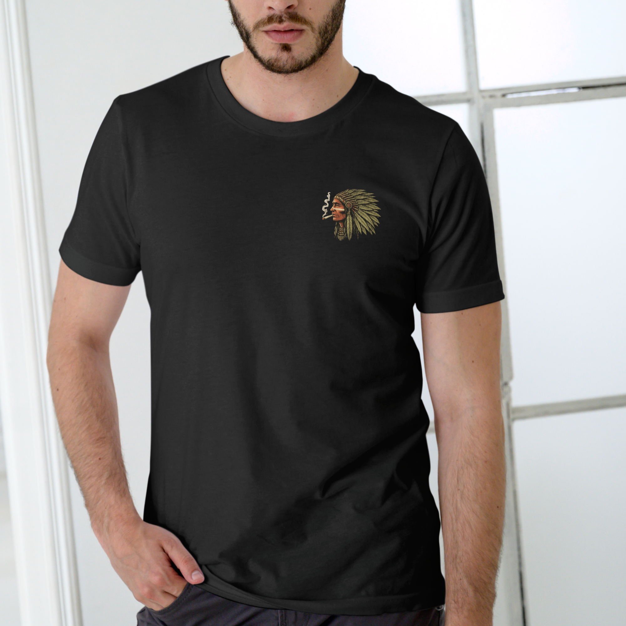 I’M CHIEF SMOKAWATTAPOT FROM THE HIGHAWATA TRIBE – Funny T-Shirt