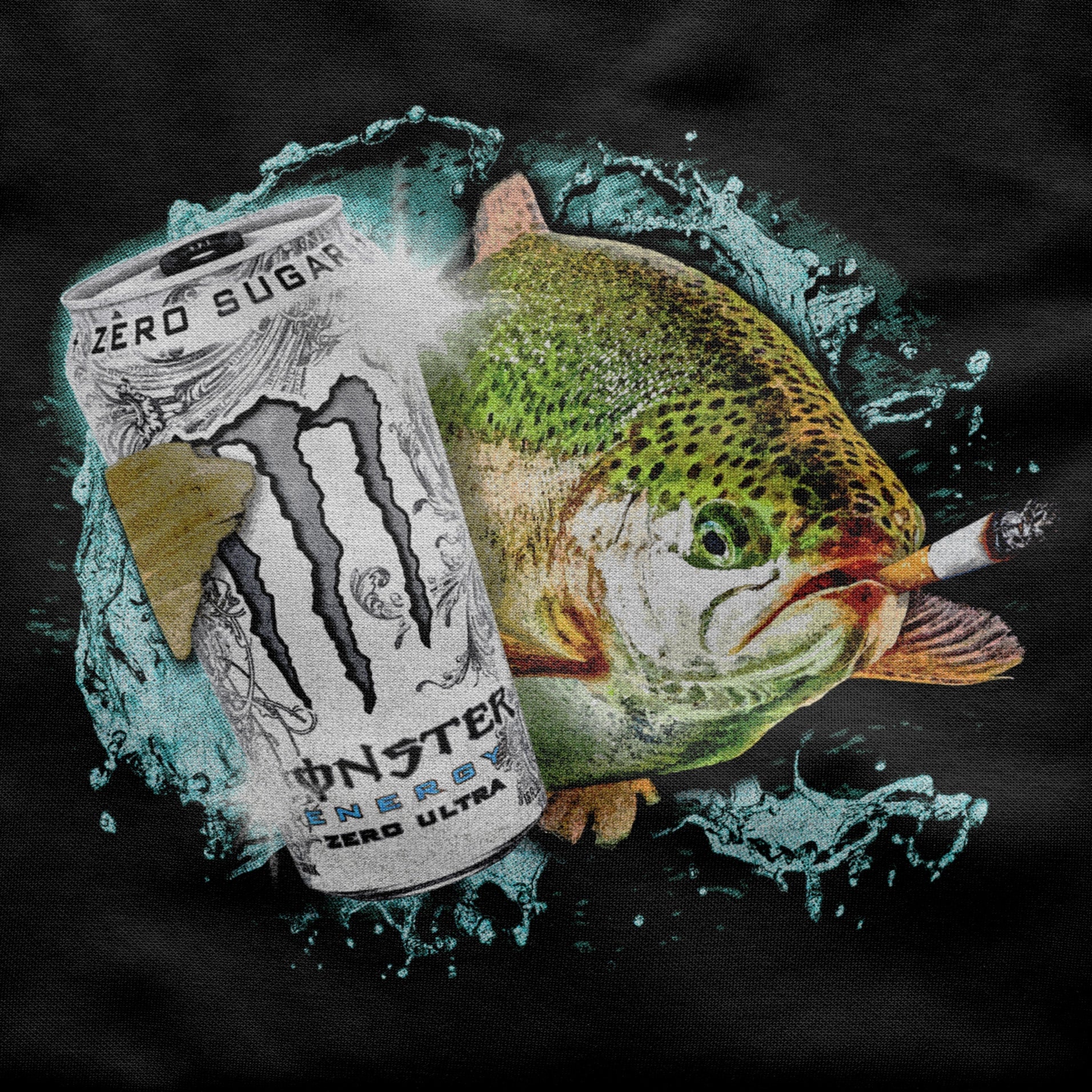 Dope ass fish 2.0  – Funny T-Shirt | Unisex Cotton Tee